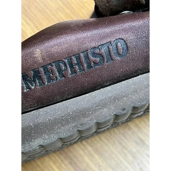 Mephisto Helen Desert Tan Grain Comfort Sandal Womens Size EUR 42 US 11 - Picture 2 of 11